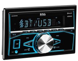 Boss Audio Systems 820BRGB Multimedia Car Stereo - Double Din Bluetooth Audio And Hands-free Calling MP3 Player USB Port Aux Input Am fm Radio Receiver