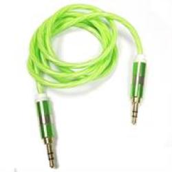 Geeko Auxilary 3.5 Inch To 3.5 Inch Audio Cable 1.2M - Green Oem No Warranty Product Overview• Auxiliary 3.5MM 1 8 Stereo Connector Is More