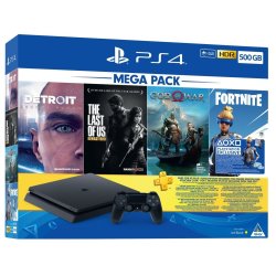 PLAYSTATION - PS4 500GB+90 Day+detroit+gow+ Tlou+fn