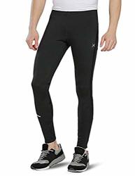 Baleaf Men's Outdoor Thermal Cycling Running Tights New Black Size XXL