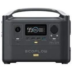 Ecoflow River Pro Portable Power Station - 720WH Battery - 600W Output 200W Solar International Socket