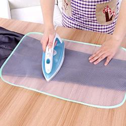 Kangsanli 2PC Protective Cover Ironing Board Press Iron Mesh Insulation Pad For Ironing Cloth Guard Protection Clothing Home Accessories