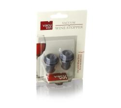 Vacuvin Vacu Vin Vacuum Wine Stopper- 2PC Set Grey