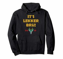 Funny Lekker Bru South Africa Rugby Jersey Springboks Gift Pullover Hoodie
