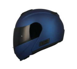 Fusion Metallic Blue Modular Helmet- XL 59.5-61 Cm