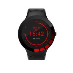 E3 1.28INCH Ips Color Screen Smart Watch IP68 Waterproof Support Call Reminder heart Rate Monitoring blood Pressure Monitoring sleep Monitoring Black