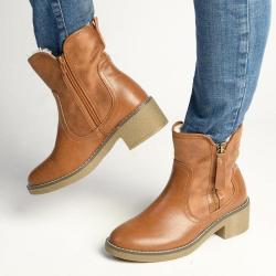 Bosley Ankle Boot - Brown - 9