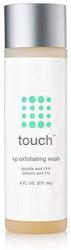 Touch Keratosis Pilaris Exfoliating Body Wash Cleanser With 15% Glycolic Acid 2% Salicylic Acid Hyaluronic Acid - Low Ph - Smooths Rough & Bumpy