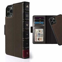 Twelve South Bookbook For Iphone 11 Pro Max 3-IN-1 Leather Wallet Case With Display Stand And Removable Magnetic Shell Brown Renewed