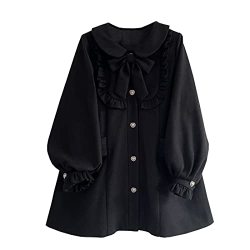 Ez-sofei Women Japanese Teens Girls Lolita Dress Gothic Coat Jacket Black  Medium Prices, Shop Deals Online