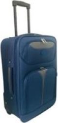 Soft Case Luggage Bag 24 Inch Blue grey