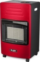 ELBA Gas Rollabout Heater Red - 16 EL1010R