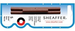 Sheaffer Refills Brown 5 Pack Fountain Pen Cartridge - SH-96360
