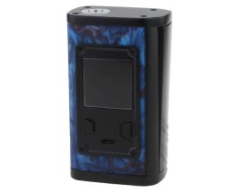 Smok - Majesty 225W Tc Box Mod Excluding Batteries - Blue Resin