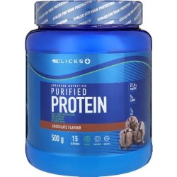 Clicks Purified Protein Chocolate 500G