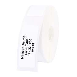 D11 D110 D101 H1S Thermal Label 12X22MM - 260 Labels Per Roll - White