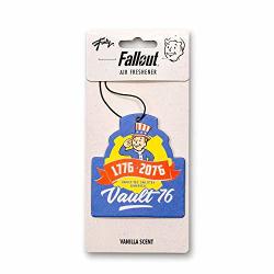 Just Funky Fallout Vault 76 Air Freshener - Vanilla Scent For Car - Video Game Merchandise