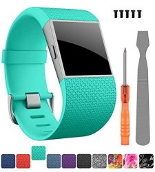 Creategreat For Fitbit Surge Bands Replacement Band Strap For Fitbit Surge Watch Fitness Tracker Original Wrist Band Accessories Small&large
