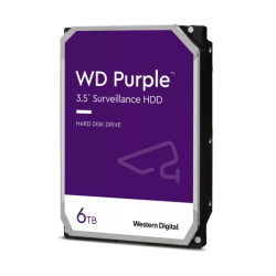 Wd Purple For Surveillance 6TB 5400RPM 128MB Cache Sata 6G WD62PURZ