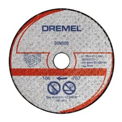 Dremel DSM520 DSM20 Masonry Cutting Wheel