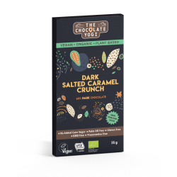 Chocolate Yogi - Dark Salted Caramel Crunch - 35G Bar