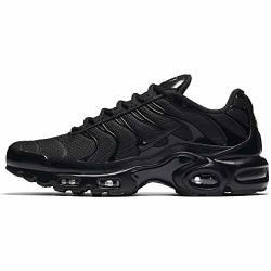 Nike Men's Air Max Plus Black Black Black Synthetic Cross-trainers Shoes 13 M Us