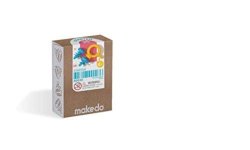 Makedo Starter 036 36 Piece Mix Scru & Scru+ For Kids Age 4+ Perfect For Classroom Stem Learning