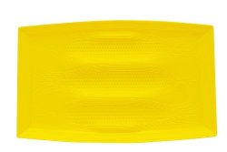 Hutzler Corn Platter Yellow