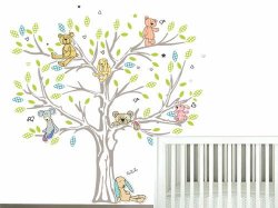 Beautiful Tatty Tree Kids Toddlers Baby Sticker Wall Decal To Decorate Childrens Room