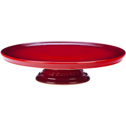 Le Creuset Footed Cake Stand 30CM Cherry - 1KGS