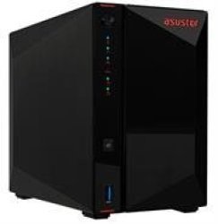 Asustor AS5202T Nas 2 X Bay Hot Swappable Enclosure-tower Case Form Factor Intel Celeron J4005 Dual CORE2.0 Ghz Burst Up 2.7GHZ Processor Intel Uhd