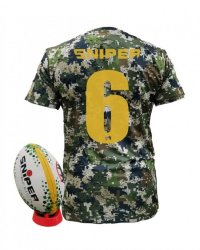 Pixelate Captain Rugby Ball Combo Camo - Camouflage 5XL