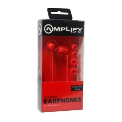 Amplify Audio & Video Amplify Pro Jazz Series Red Earphones