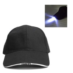 Adjustable 5 Led Light Cap Battery Powered Hat