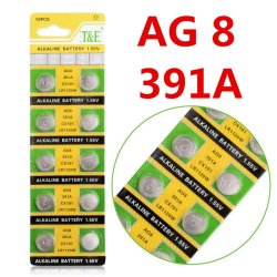 Ag8 391a Batteries For 10pcs