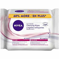 Nivea 3-IN-1 Cleansing Wipes Gentle 40 Wipes