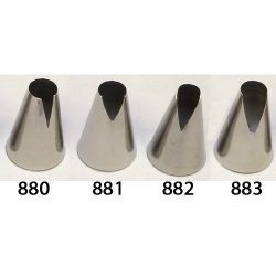 Ateco 883 - St Honore Pastry Tip- Stainless Steel