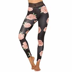 Workout Leggings For Women Hessimy Women's High Waist Back Ruched Legging Butt Lift Yoga Pants Hip Push Up Workout Stretch Capris Black