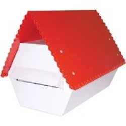 Fragram - Electro Galva -nised Letter Box - Red