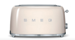 Smeg 50'S Style Retro 4-SLICE Toaster Various Colours TSF02SA - Vintage Cream