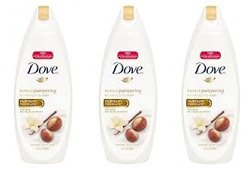 Dove Body Wash Shea Butter 13.5 Oz Pack Of 3