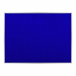 Info Board Alufine Frame 600 X 450MM - Royal Blue