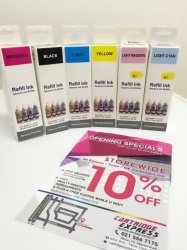 Epson 6 Colors Black Cyan Magenta yellow Lc Lm Compatible Ink Bottle 70ml ...special