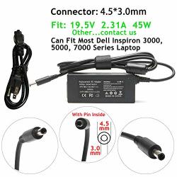 45W 19.5V 2.31A Ac Adapter Charger Replacement For Dell Vostro 14 15 3358 3458 3459 3468 3549 3551 3558 3559 3561 3568 5459 5468 5568 PA-1900-32D Dell Inspiron 11 13 15 17 3000 5000 7000 Series
