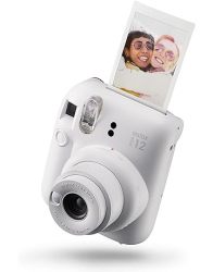 Fujifilm Instax MINI 12 Instant Film Camera Clay White