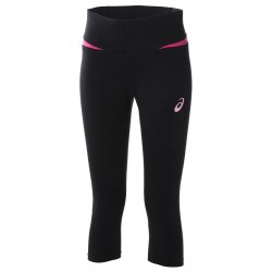 ASICS Ladies Essential Knee Tight - Black pink