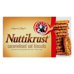 Nuttikrust Caramelised Oat Biscuits 200 G