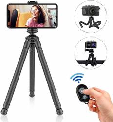 Phone Tripod Mountdog Flexible Cell Phone Tripod With Wireless Remote And Universal 360CELL Phone Holder For Iphone Samsung Android Camera Tripod For Gopro Action