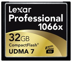 Lexar 32gb Professional 1066x Udma 7 Compact Flash Card