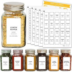 300+ Printed Spice jar and Pantry Labels